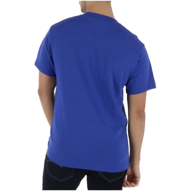 Vans Herren T-Shirt, blau, Baumwolle, Kurzarm, Rundhalsausschnitt, einfarbig königsblau, Freizeitkleidung