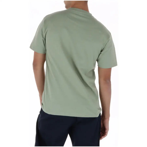 Vans Herren-T-Shirt, grün, Rundhalsausschnitt, hellgrün, Kurzarm, 100 % Baumwolle