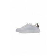 White leather sneaker with silver accent from Furla Women’s collection