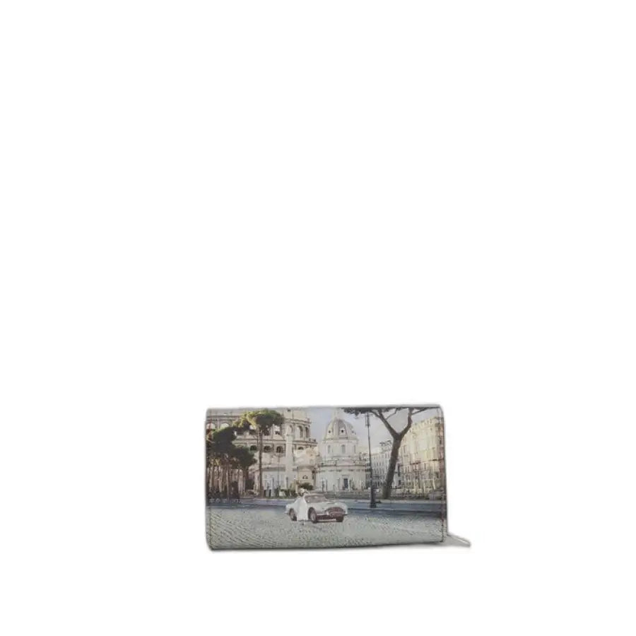 
                      
                        Y Not? Women Wallet featuring a chic white purse with urban city fashion design
                      
                    
