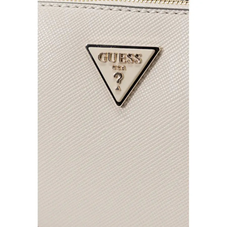 
                      
                        Guess women bag - white purse with triangle logo, featured in Guess Guess collection
                      
                    