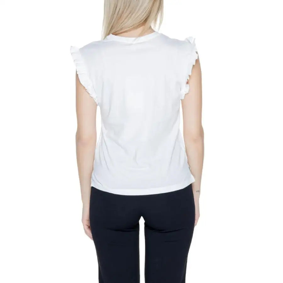 
                      
                        White top with ruffles from Only - urban city style women’s fashion
                      
                    