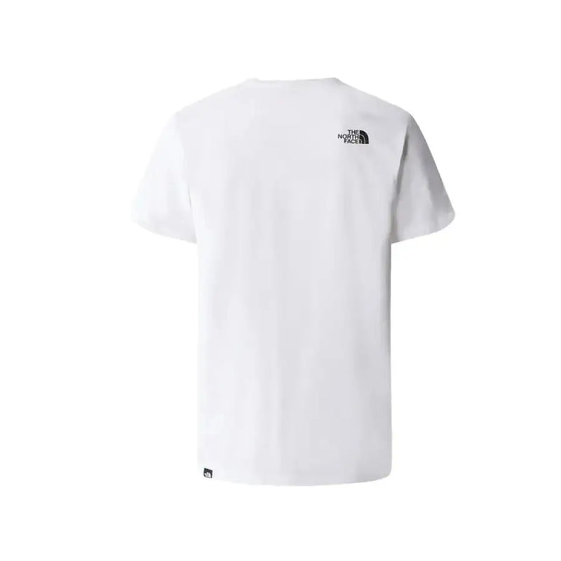 White short-sleeved T-shirt displayed on a mannequin for daily casual wear