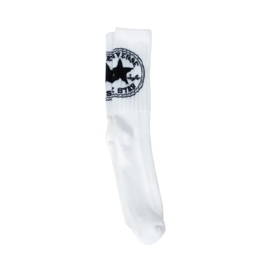 Converse Urban Style Clothing - White Sock with Black Star