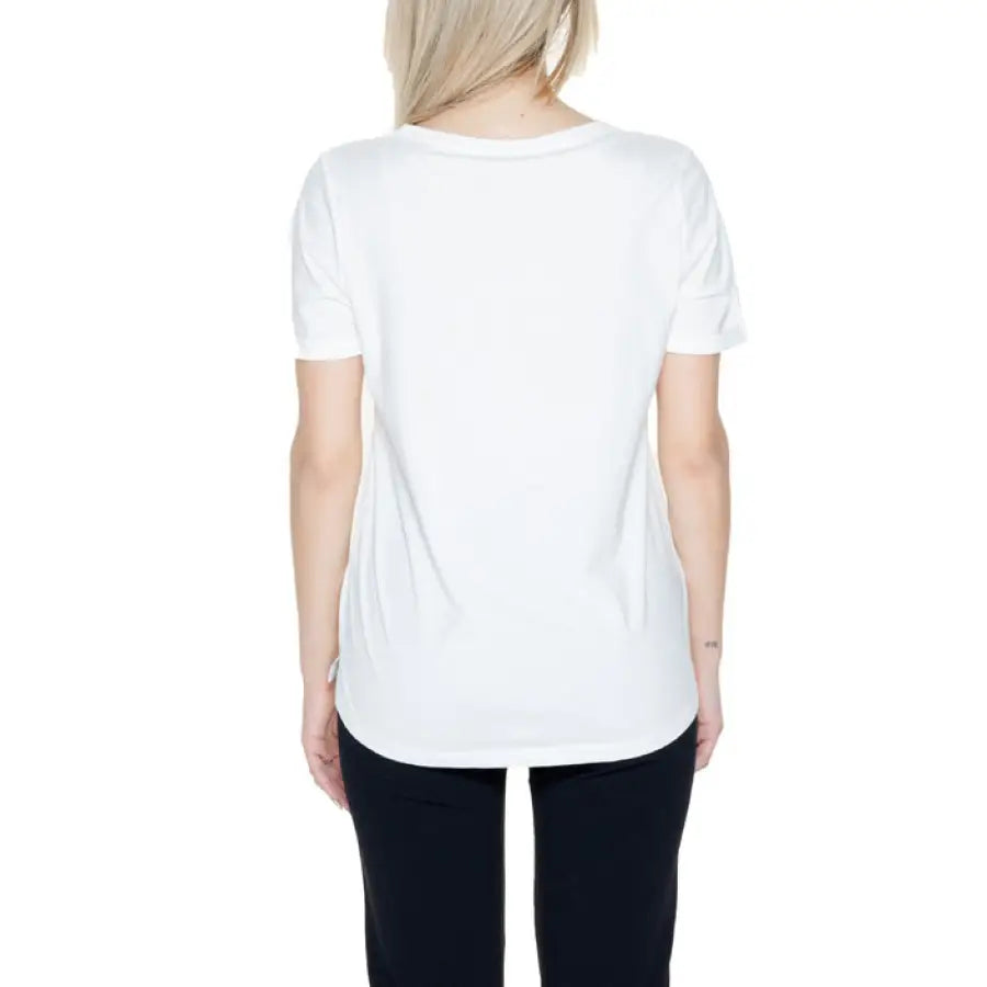 
                      
                        Street One women’s white t-shirt in urban city style fashion
                      
                    
