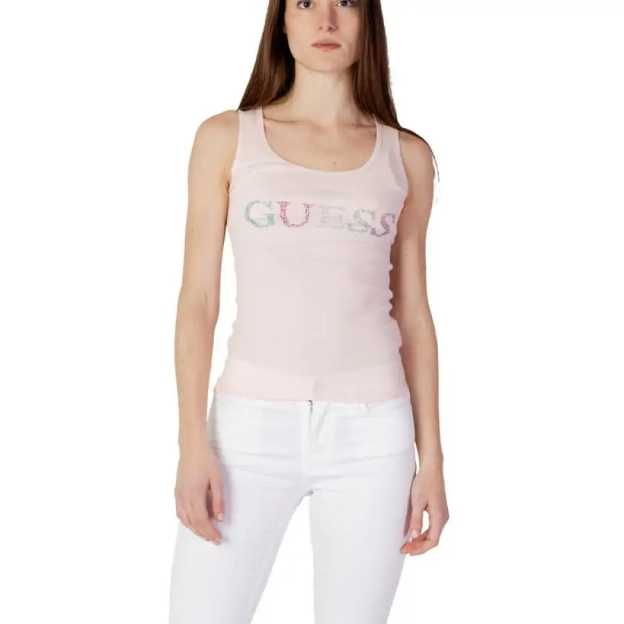 Guess - Women Undershirt - pink / XS - Clothing Tank-Top