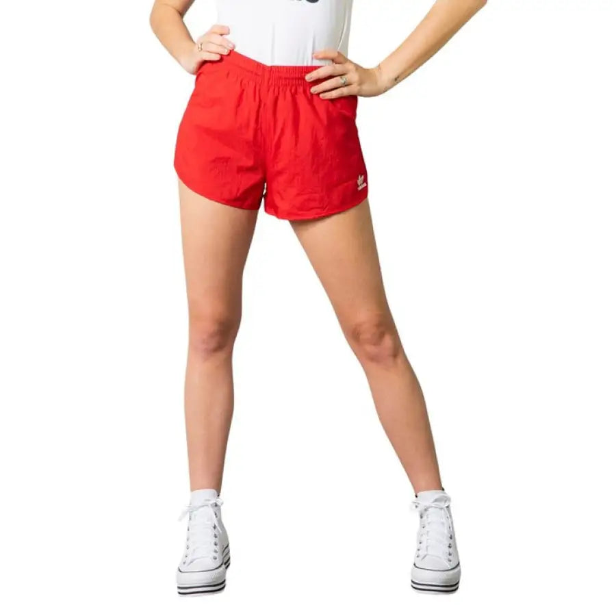Adidas - Women Short - red / 40 - Clothing Shorts