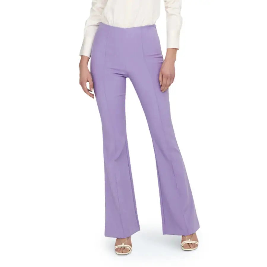 Only - Women Trousers - liliac / 34 - Clothing