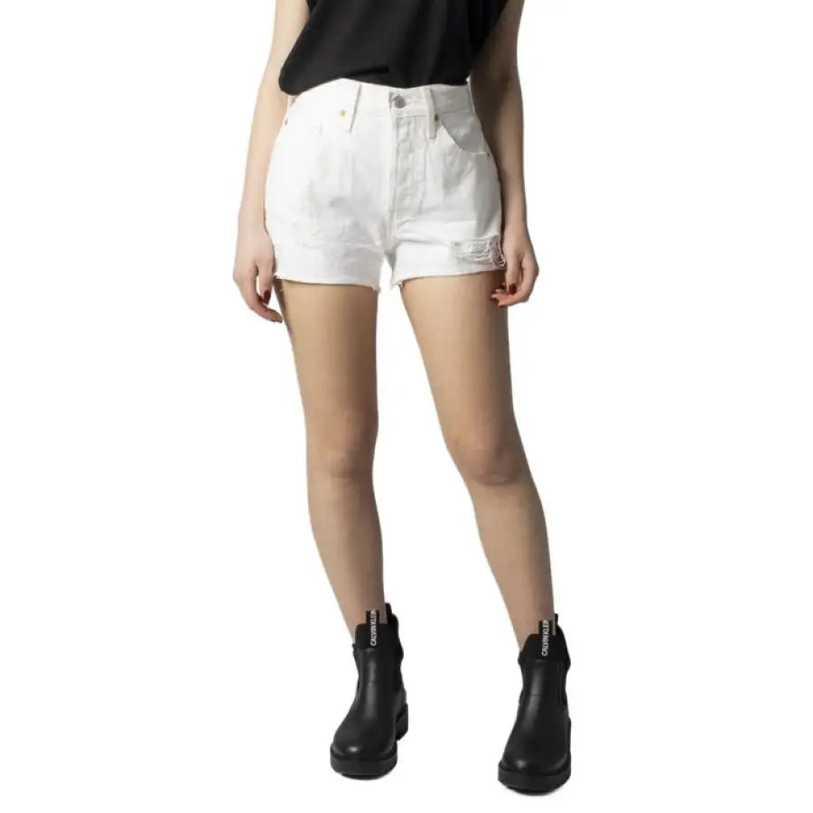 Levi`s - Women Short - white / W23 - Clothing Shorts
