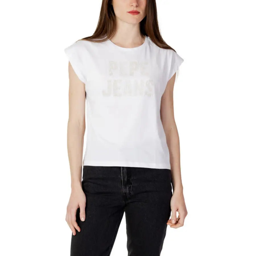 Pepe Jeans - Women T-Shirt - white / XS - Clothing T-shirts