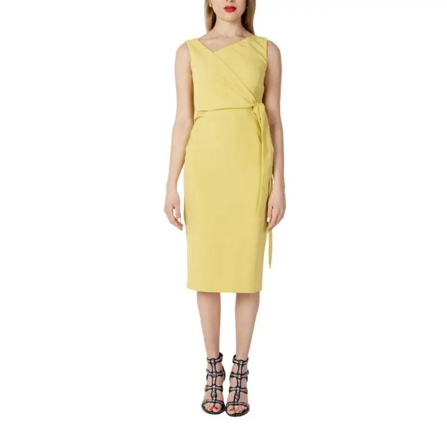 Sandro Ferrone - Women Dress - yellow / 40 - Clothing