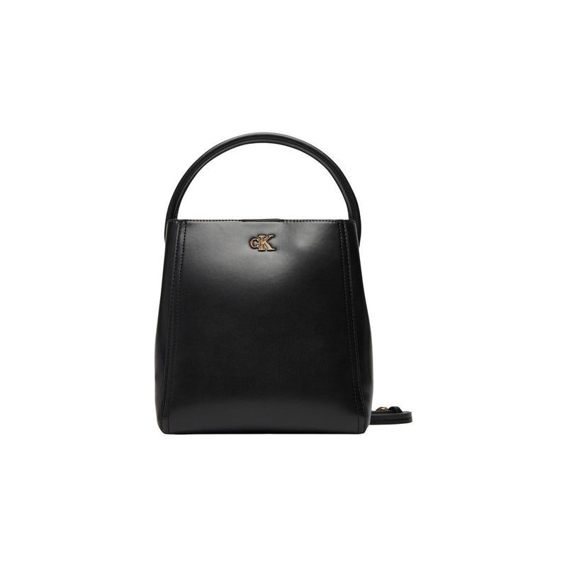 Calvin Klein Schwarze Handtasche mit Schulterriemen