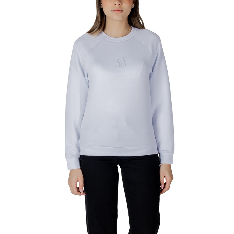 Hellblaues Sweatshirt für Damen