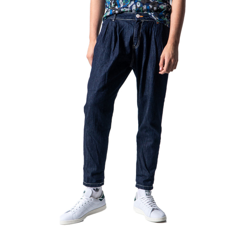 Displaj Herren Jeans Blau 100% Baumwolle mit Taschen