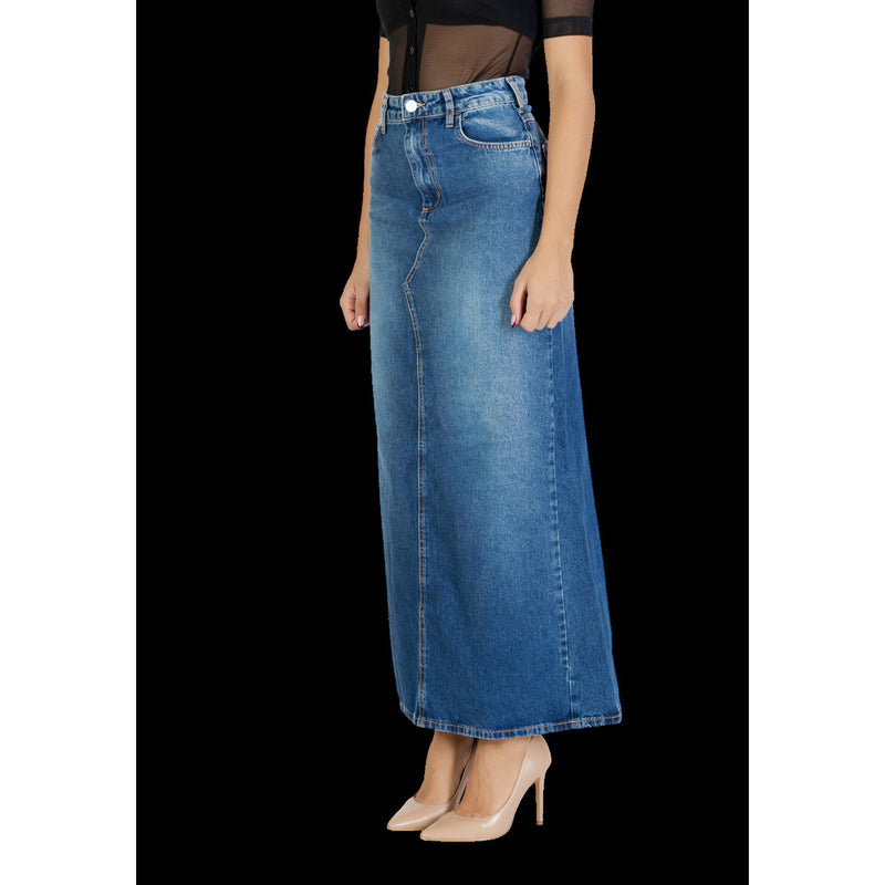 Colcci Damen Blau Rock Herbst Winter Kollektion