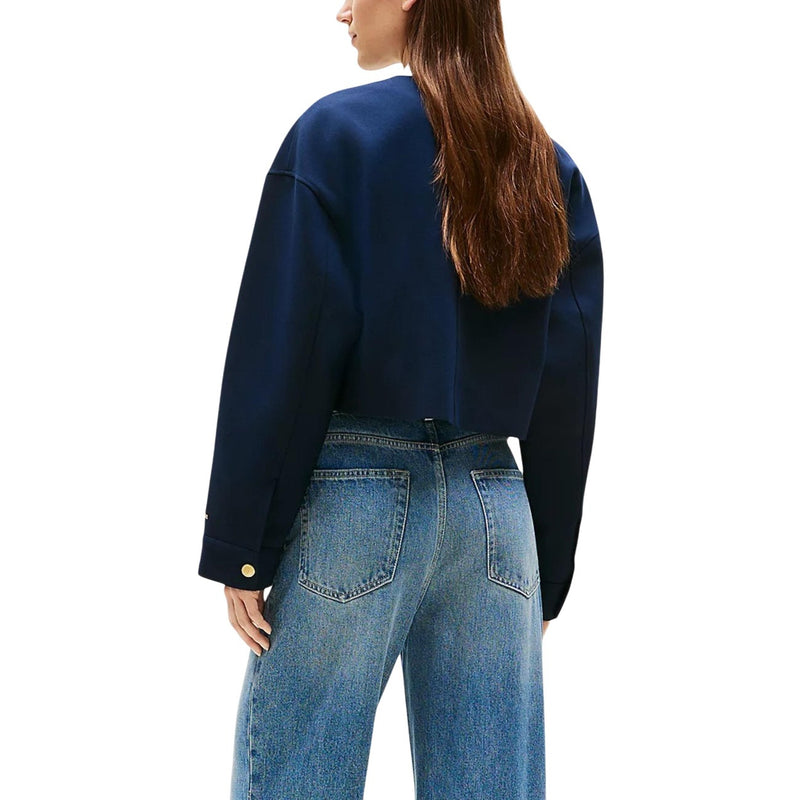 Tommy Hilfiger Damen Blauer Langarm-Blazer