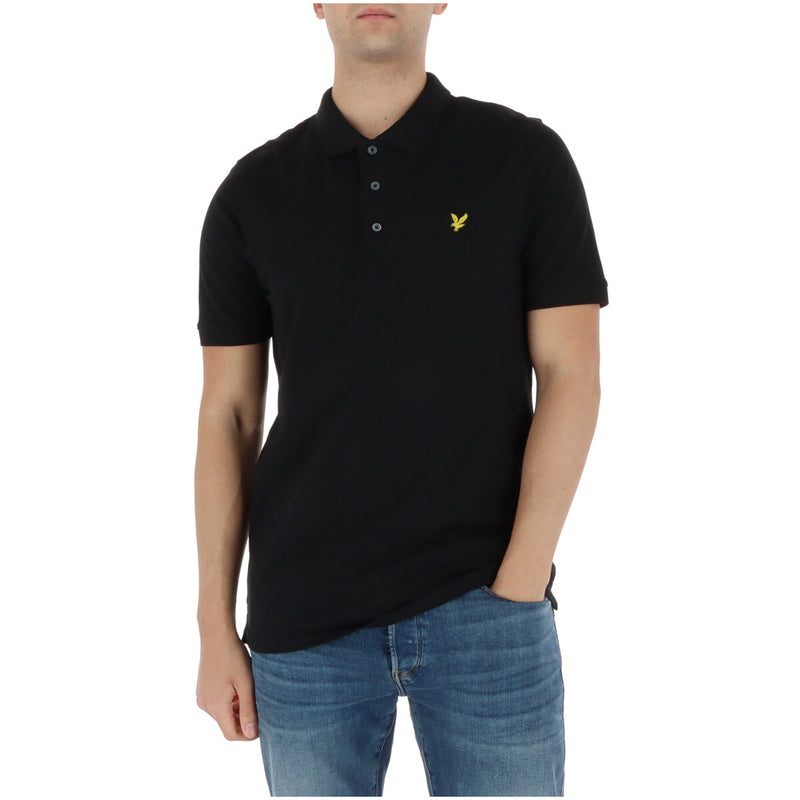 Lyle & Scott Herren Schwarzes Polohemd