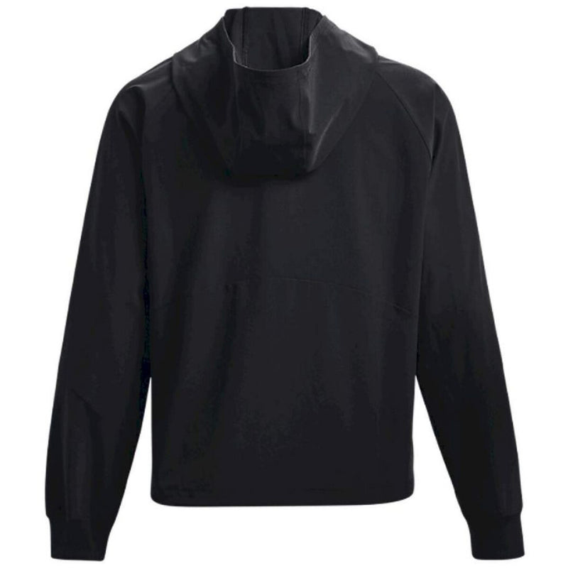 Under Armour Damen Schwarzer Kapuzenblazer mit Reißverschluss und Taschen