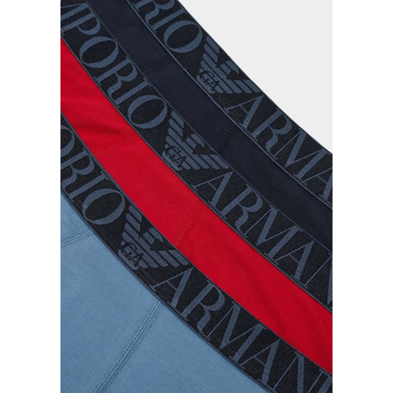 Emporio Armani Herren Unterwäsche mit blauem Aufdruck