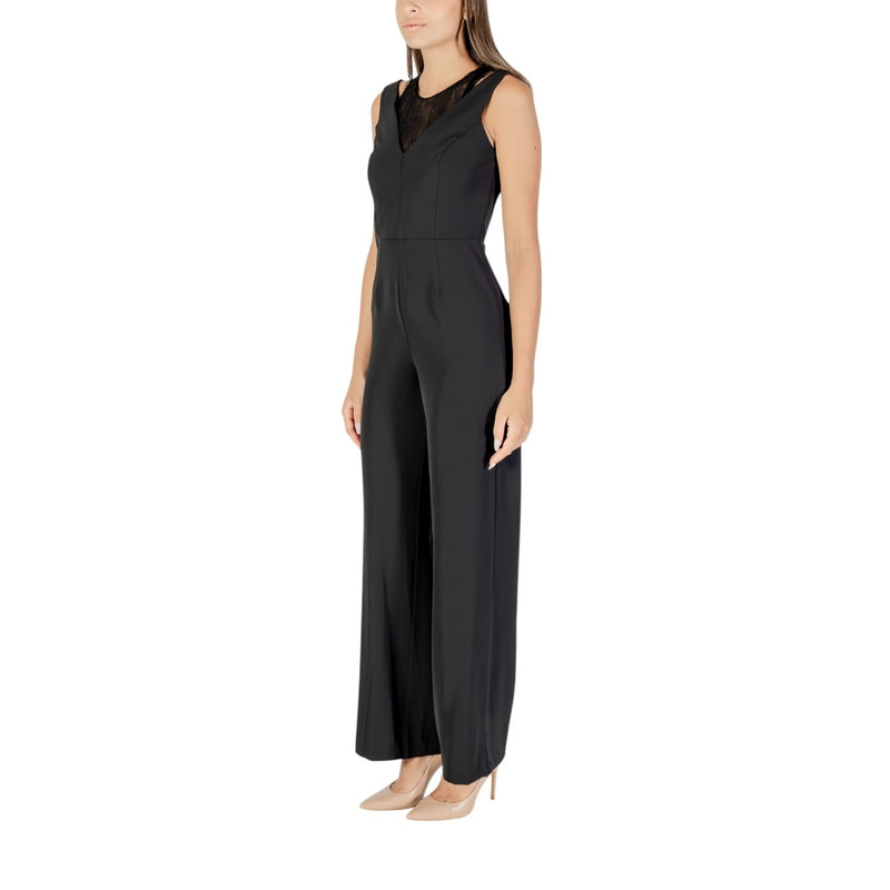 Rinascimento Frauen Ärmellos Schwarz Herbst Winter Jumpsuit