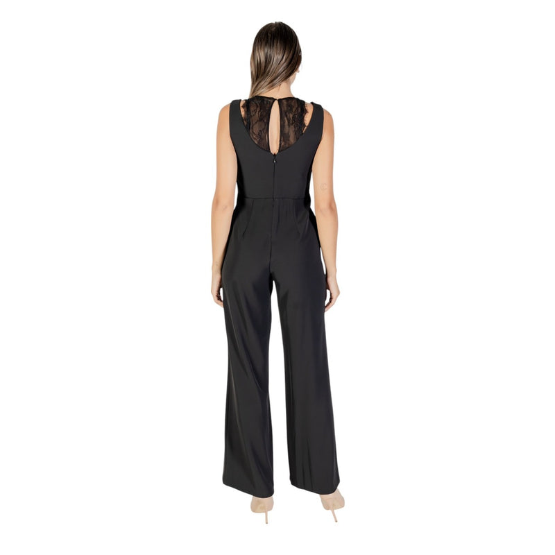 Rinascimento Frauen Ärmellos Schwarz Herbst Winter Jumpsuit