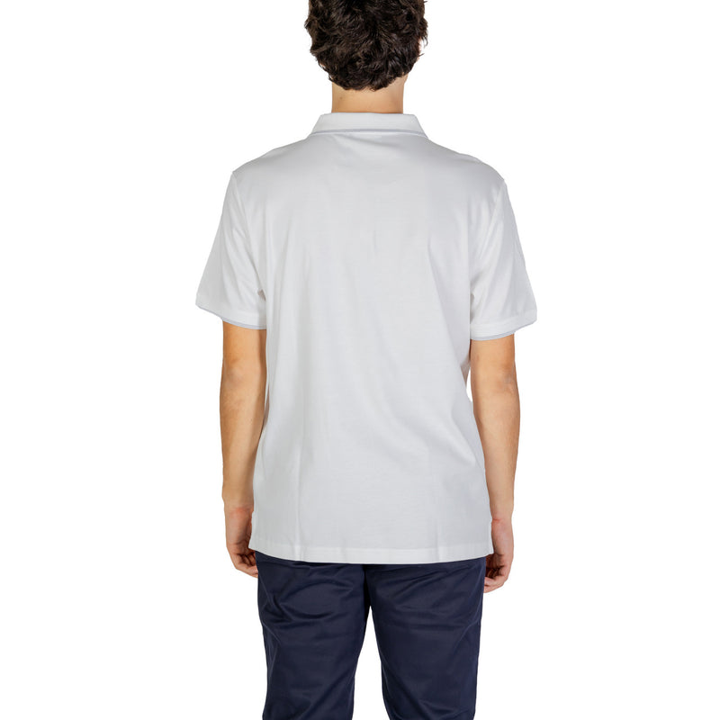 Calvin Klein Jeans Herren Classic Weiß Polo 100% Baumwolle