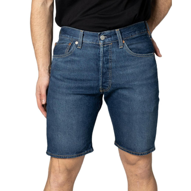 Levi's Herren Shorts aus blauer Baumwolle mit Taschen