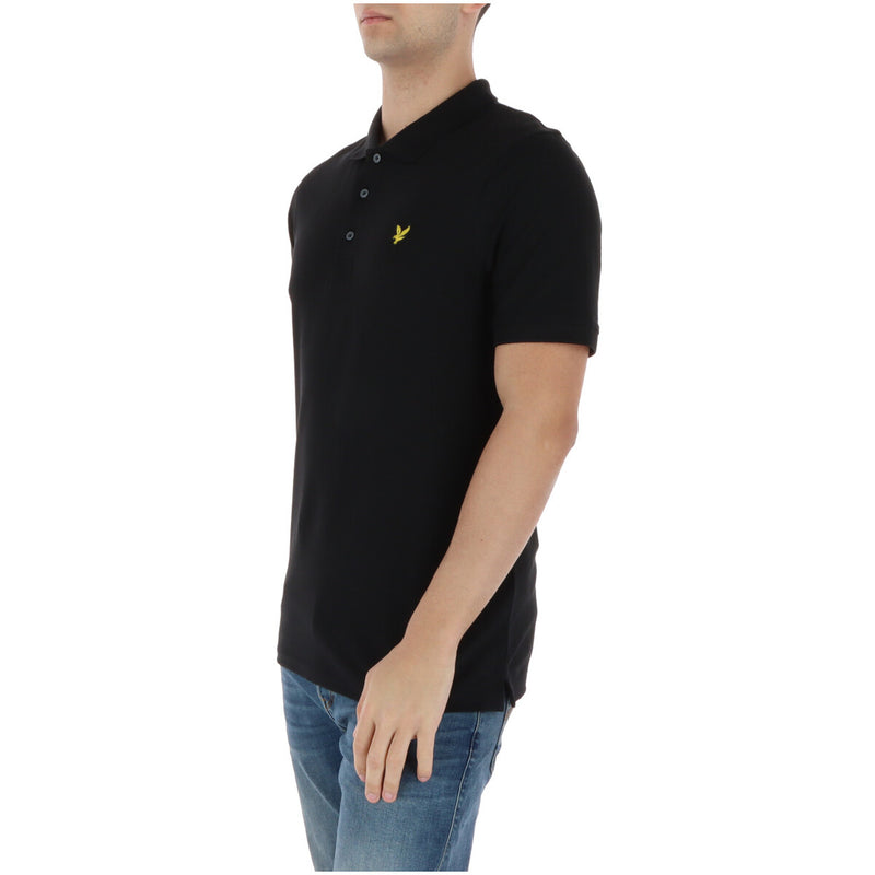 Lyle & Scott Herren Schwarzes Polohemd