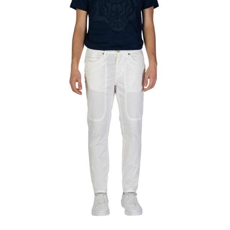 Jeckerson Weiß Baumwolle Herren Frühling Sommer Hose