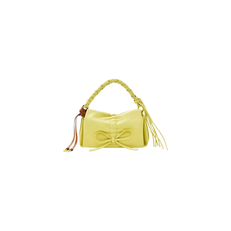 Desigual Gelbe Handtasche mit Schulterriemen und Taschen