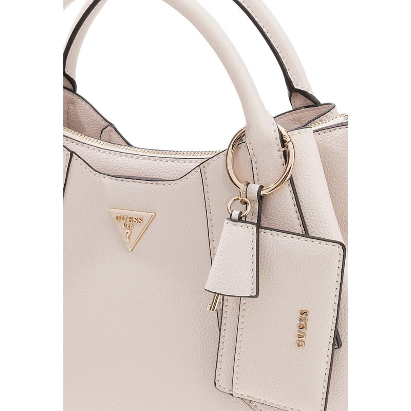 Guess Pink Handtasche mit Schulterriemen und Reißverschluss-Tasche